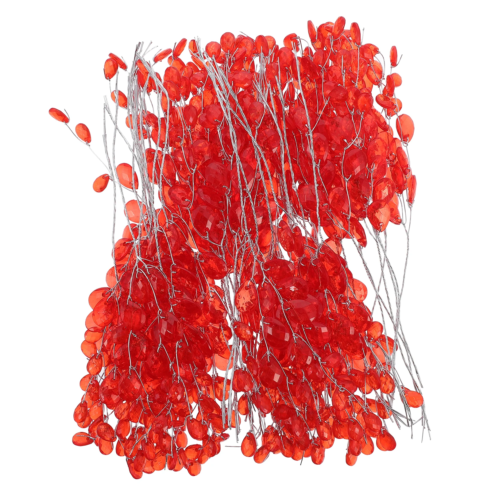 Artificial Flower Branch Ornaments Bridal Hair Accessories Red Bouquet Fake Floral Bead Drop Flowers DIY Craft
Artificial Flower Branch Ornaments Bridal Hair Accessories Red Bouquet Fake Floral Bead Drop Flowers DIY Craft