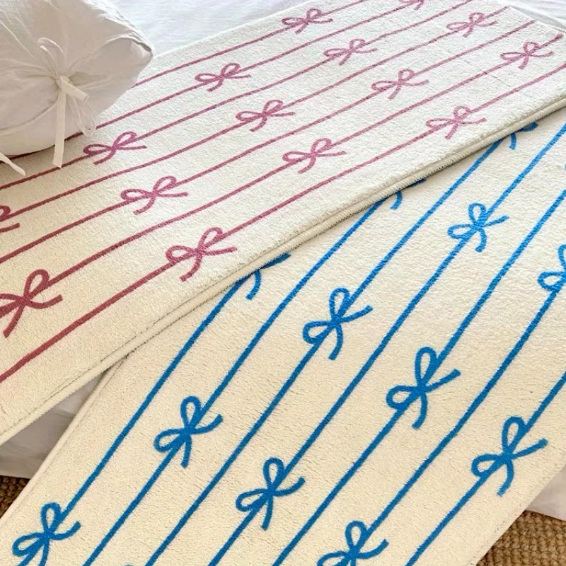 VIKAMA Cute Bow Ins Style Bedroom Mat Bedside Mat Anti-slip Mat Living Room Study Room Decoration Home Decoration
VIKAMA Cute Bow Ins Style Bedroom Mat Bedside Mat Anti-slip Mat Living Room Study Room Decoration Home Decoration