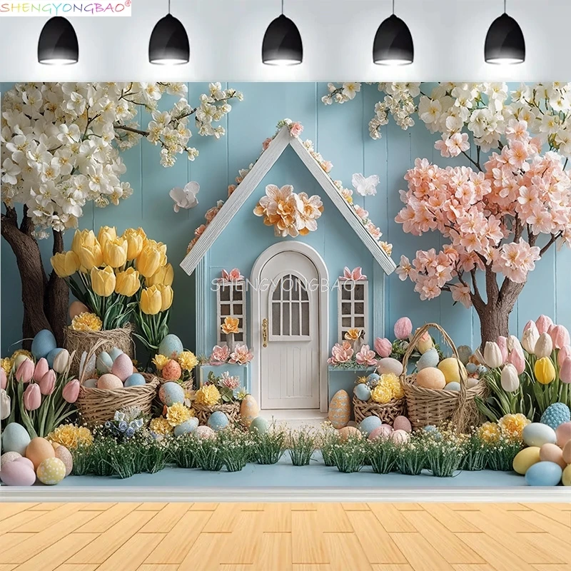 Spring Easter Egg Butterfly Birthday Party Background Bunny Floral Garden Rabbit Kids Baby Shower Photography Backdrops ES-07
Spring Easter Egg Butterfly Birthday Party Background Bunny Floral Garden Rabbit Kids Baby Shower Photography Backdrops ES-07
