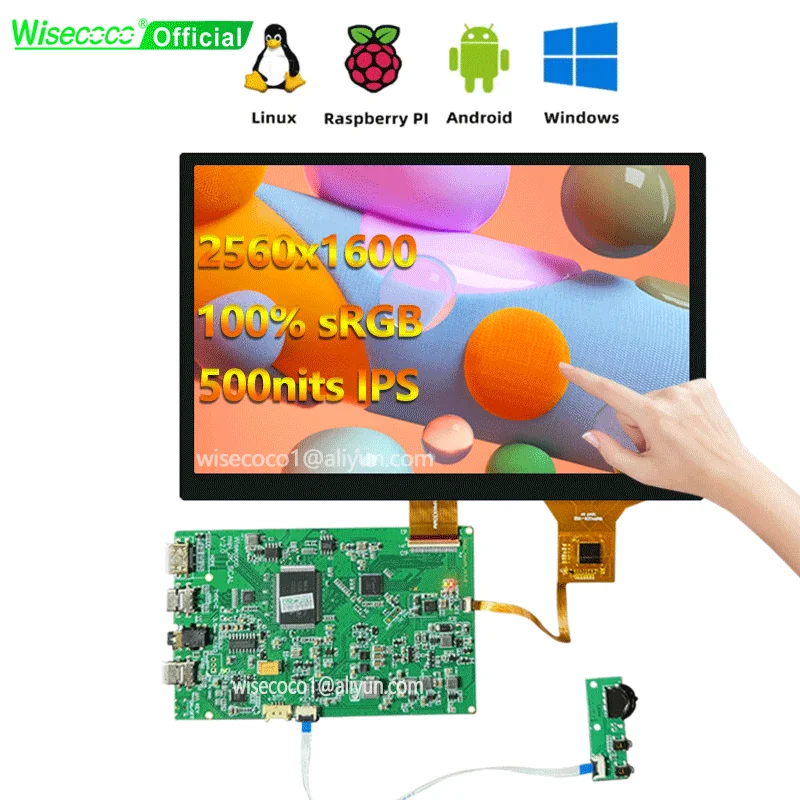 Wisecoco 9-дюймовый IPS ЖК-экран 2,5K 2560*1600 16:10 сенсорный дисплей для Raspberry Pi5 Switch Ps5/4 Xbox Macbook USBC плата управления
Wisecoco 9-дюймовый IPS ЖК-экран 2,5K 2560*1600 16:10 сенсорный дисплей для Raspberry Pi5 Switch Ps5/4 Xbox Macbook USBC плата управления