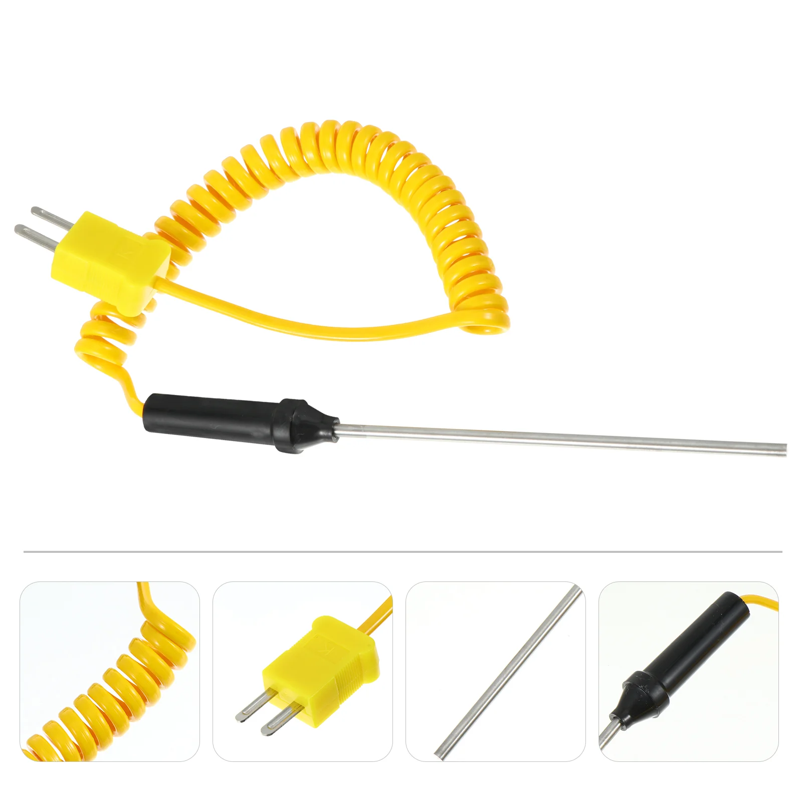 Probe Voltage Proportional Metal Temperature Sensor Wire K-Type Thermocouple Stainless Steel General Purpose
Probe Voltage Proportional Metal Temperature Sensor Wire K-Type Thermocouple Stainless Steel General Purpose