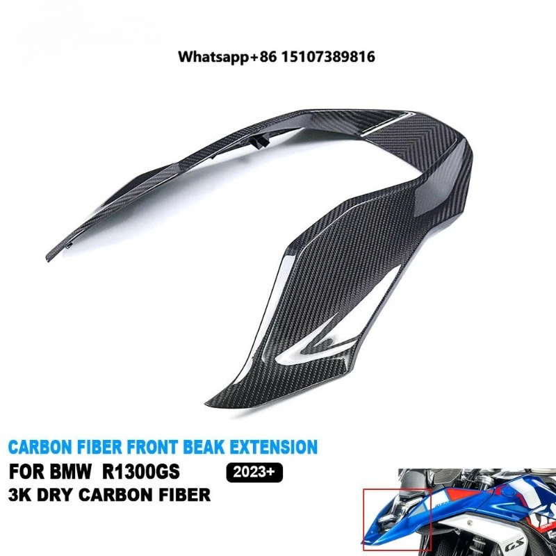 R1300GS Carbon Parts Real 3K Dry Carbon Fiber Motorcycle Front Beak Extension Fairing for R1300GS 2023 2024
R1300GS Carbon Parts Real 3K Dry Carbon Fiber Motorcycle Front Beak Extension Fairing for R1300GS 2023 2024