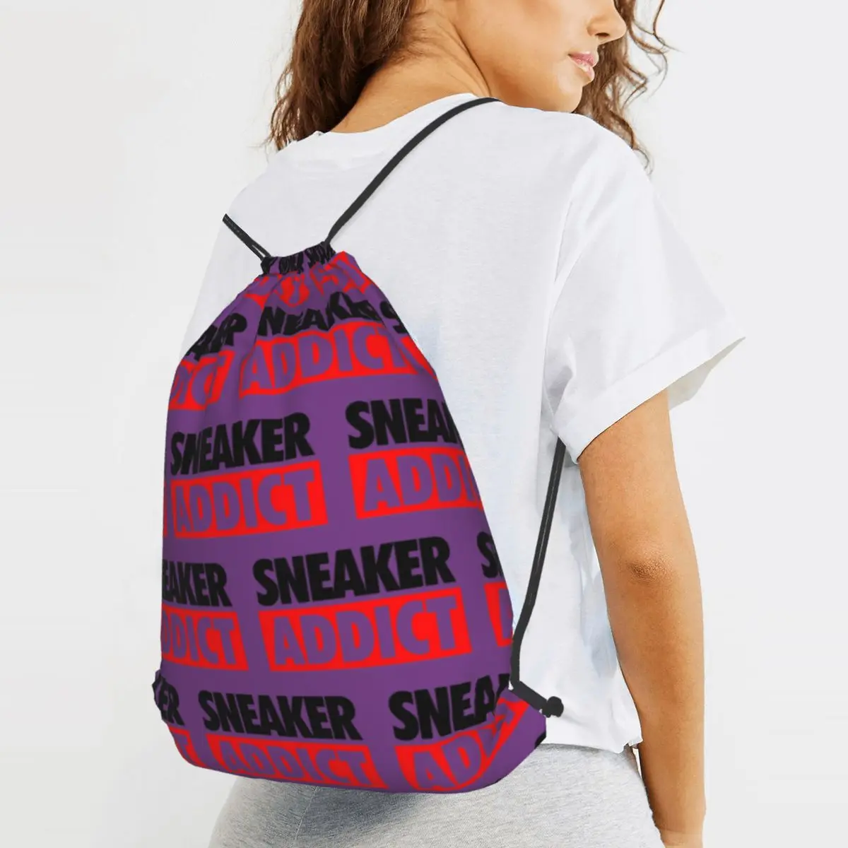 Sneaker Addict Box Backpacks Fashion Drawstring Bundle Pocket Shoes Bag Book Bags for Travel School
Sneaker Addict Box Backpacks Fashion Drawstring Bundle Pocket Shoes Bag Book Bags for Travel School