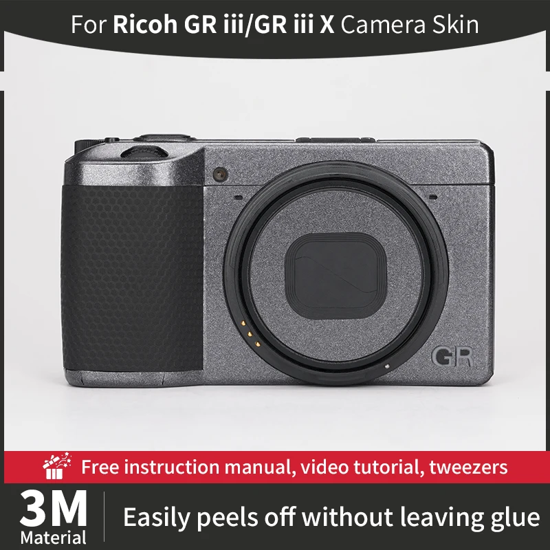 For Ricoh GR iii Skin Ricoh GR iii/GR iii X Camera Skin Anti-scratch Camera Lens Sticker protective film
For Ricoh GR iii Skin Ricoh GR iii/GR iii X Camera Skin Anti-scratch Camera Lens Sticker protective film