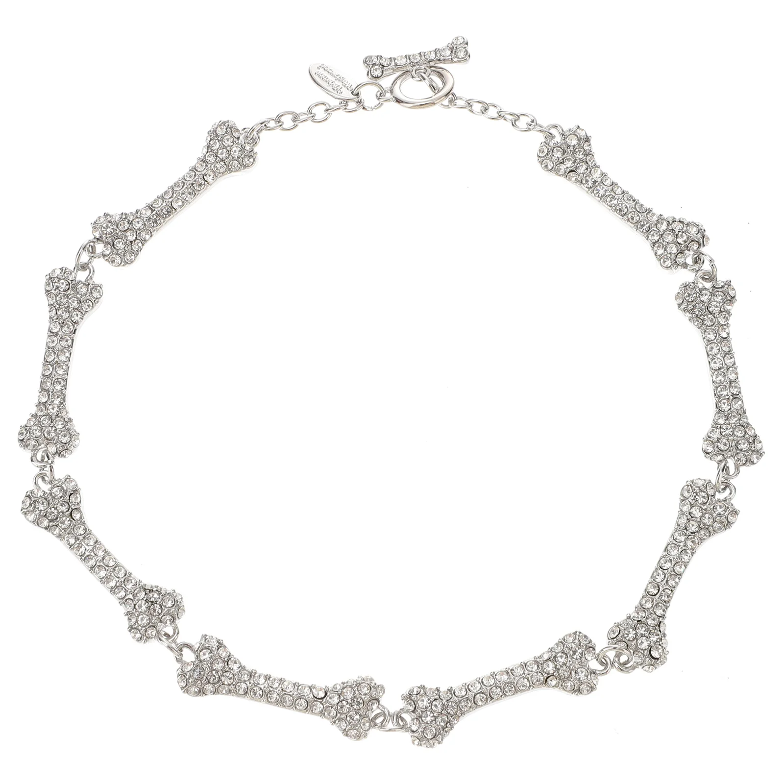 Bone Necklace Chic Micro Setting Rhinestones Halloween Clavicle Chain Party Wear Daily
Bone Necklace Chic Micro Setting Rhinestones Halloween Clavicle Chain Party Wear Daily