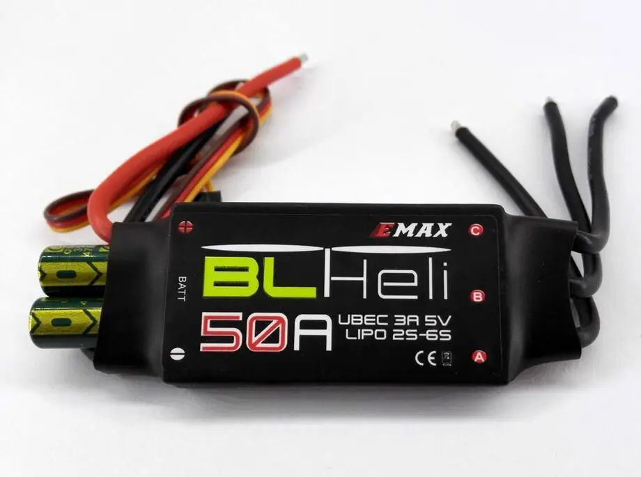 EMAX esc 50A BLHeli UBEC 3A/5V 2S-6S multirotor drone brushless speed control
EMAX esc 50A BLHeli UBEC 3A/5V 2S-6S multirotor drone brushless speed control