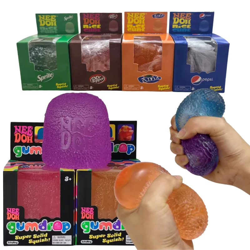 Schylling Nee Doh Soda Gumdrop Soft Squishy Sensory Fidget Toy Collectible Stress Relief Squeeze Ball Surprise Blind Box Gift
Schylling Nee Doh Soda Gumdrop Soft Squishy Sensory Fidget Toy Collectible Stress Relief Squeeze Ball Surprise Blind Box Gift