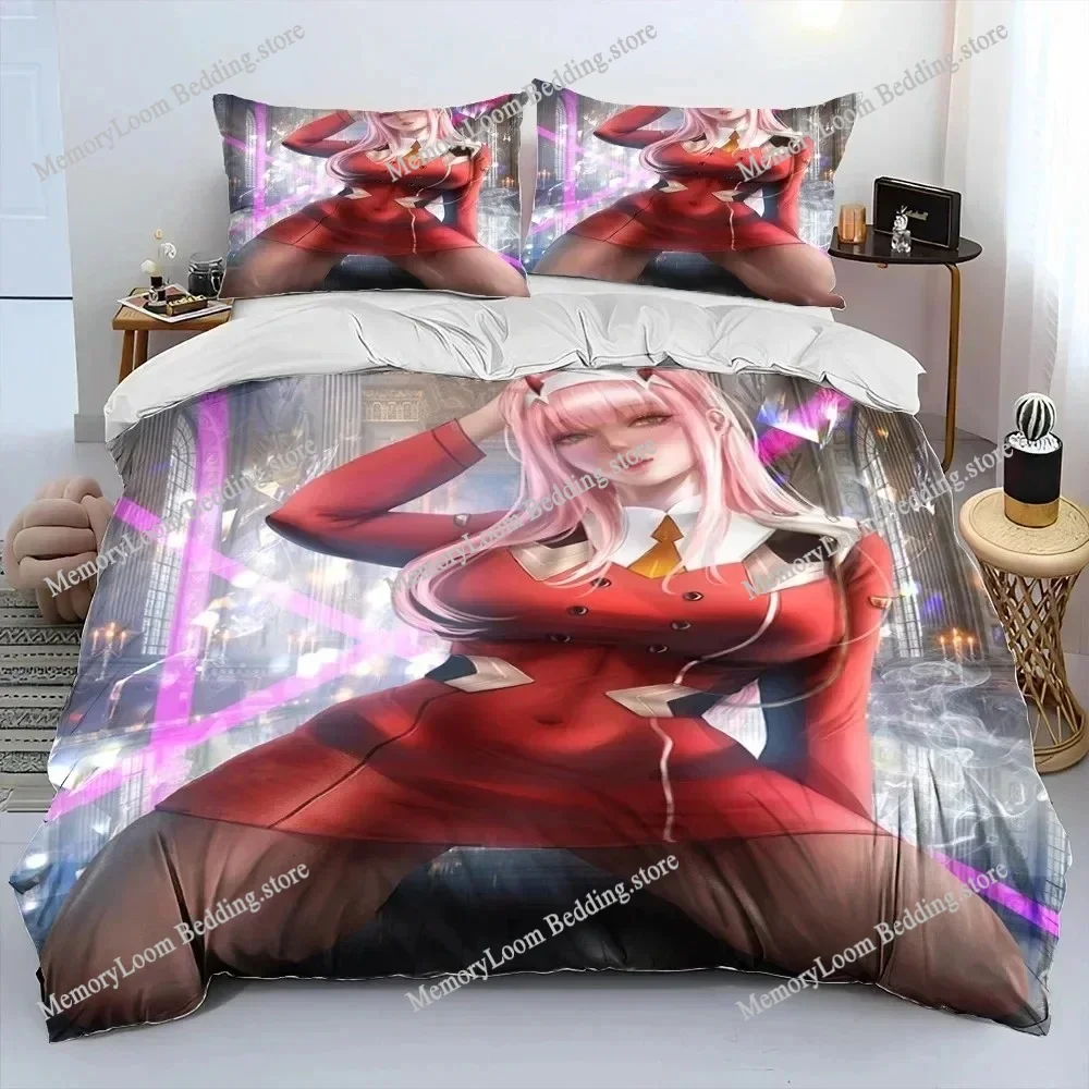 Zero Two DARLING In The FRANXX Fun Cartoon Poster Sheets Quilt Covers Bedding Dormitory Soft Warm Cozy Breathable Bed Sheet Set
Zero Two DARLING In The FRANXX Fun Cartoon Poster Sheets Quilt Covers Bedding Dormitory Soft Warm Cozy Breathable Bed Sheet Set