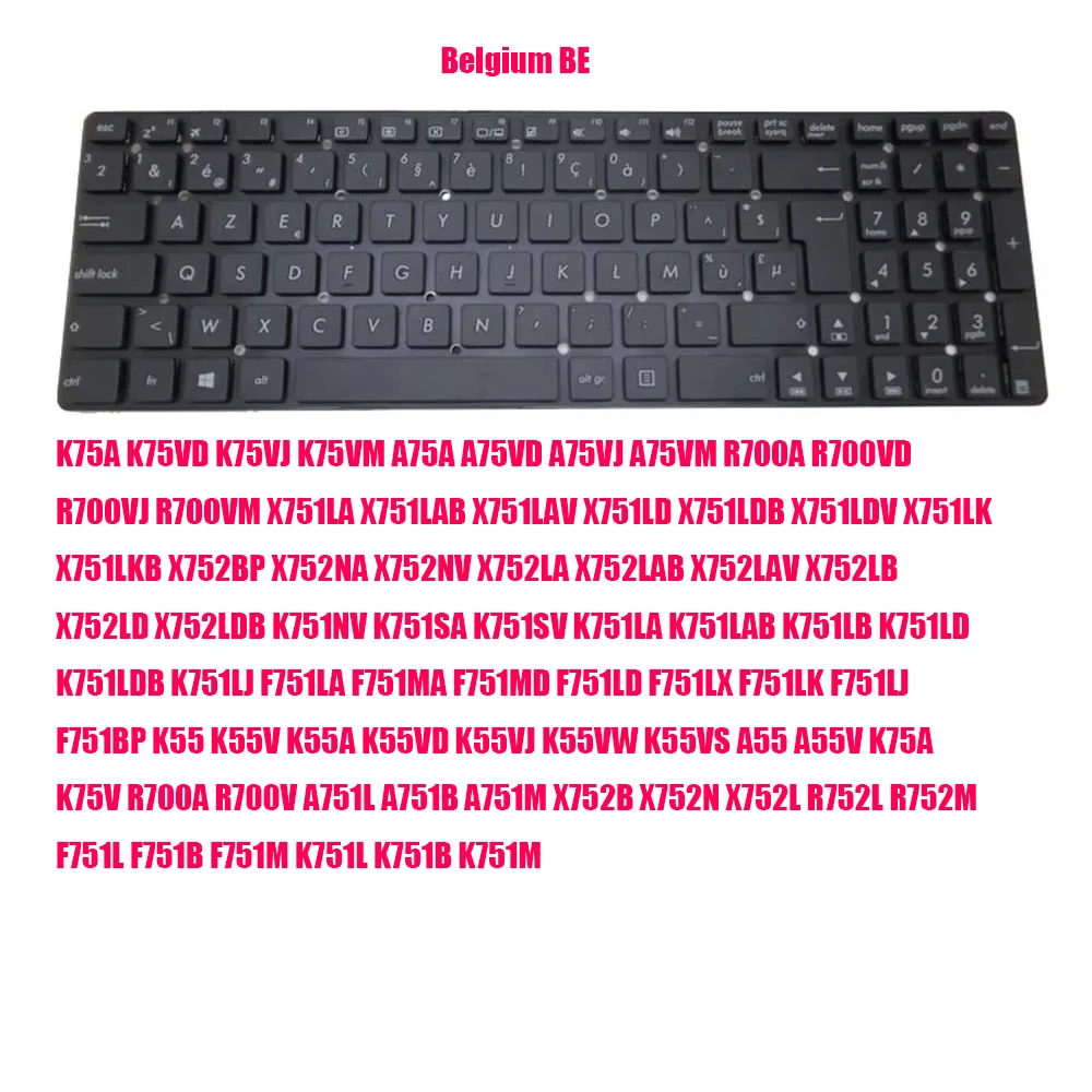Клавиатура для ноутбука ASUS K75A K75VD A75A A75VD R700A R700VD X752BP X752NA R752LA A751L A751B K55 K55V K55A BE\CZ\JP\SP\TR\US
Клавиатура для ноутбука ASUS K75A K75VD A75A A75VD R700A R700VD X752BP X752NA R752LA A751L A751B K55 K55V K55A BE\CZ\JP\SP\TR\US