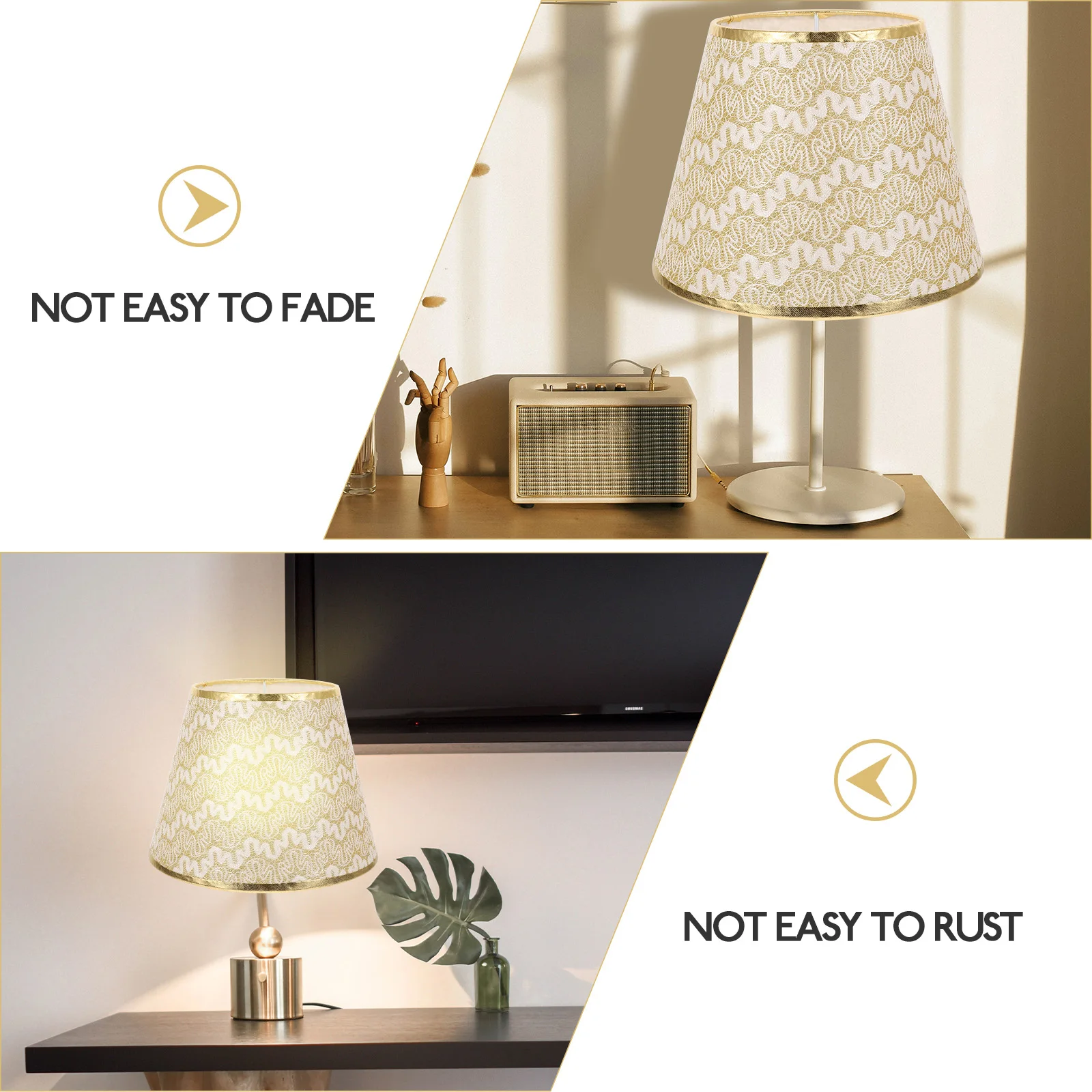 Lampshade Accessories Tulip Style Cloth Metal Durable AntiRust LivingRoom Bedroom Office CoffeeShop Table Lamp Chimney Fabric
Lampshade Accessories Tulip Style Cloth Metal Durable AntiRust LivingRoom Bedroom Office CoffeeShop Table Lamp Chimney Fabric