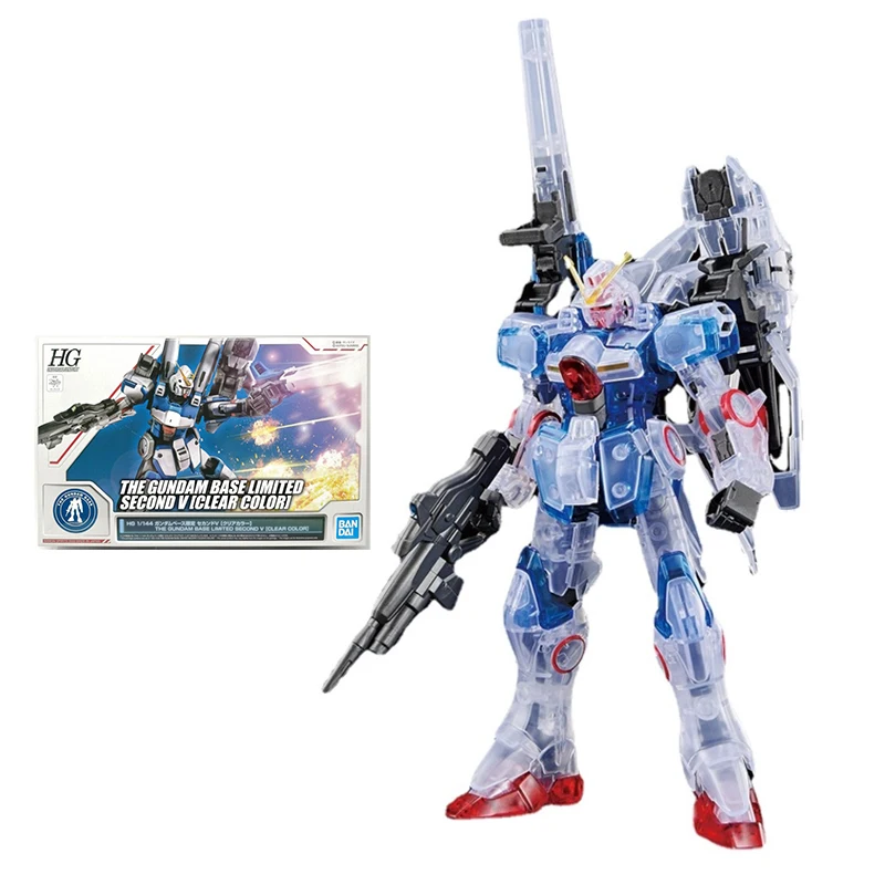 Bandai Gundam Model Kit Anime Figure Base Limited HG Second V Clear Color Genuine Gunpla Action Toy Figure Toys for Children
Bandai Gundam Model Kit Anime Figure Base Limited HG Second V Clear Color Genuine Gunpla Action Toy Figure Toys for Children