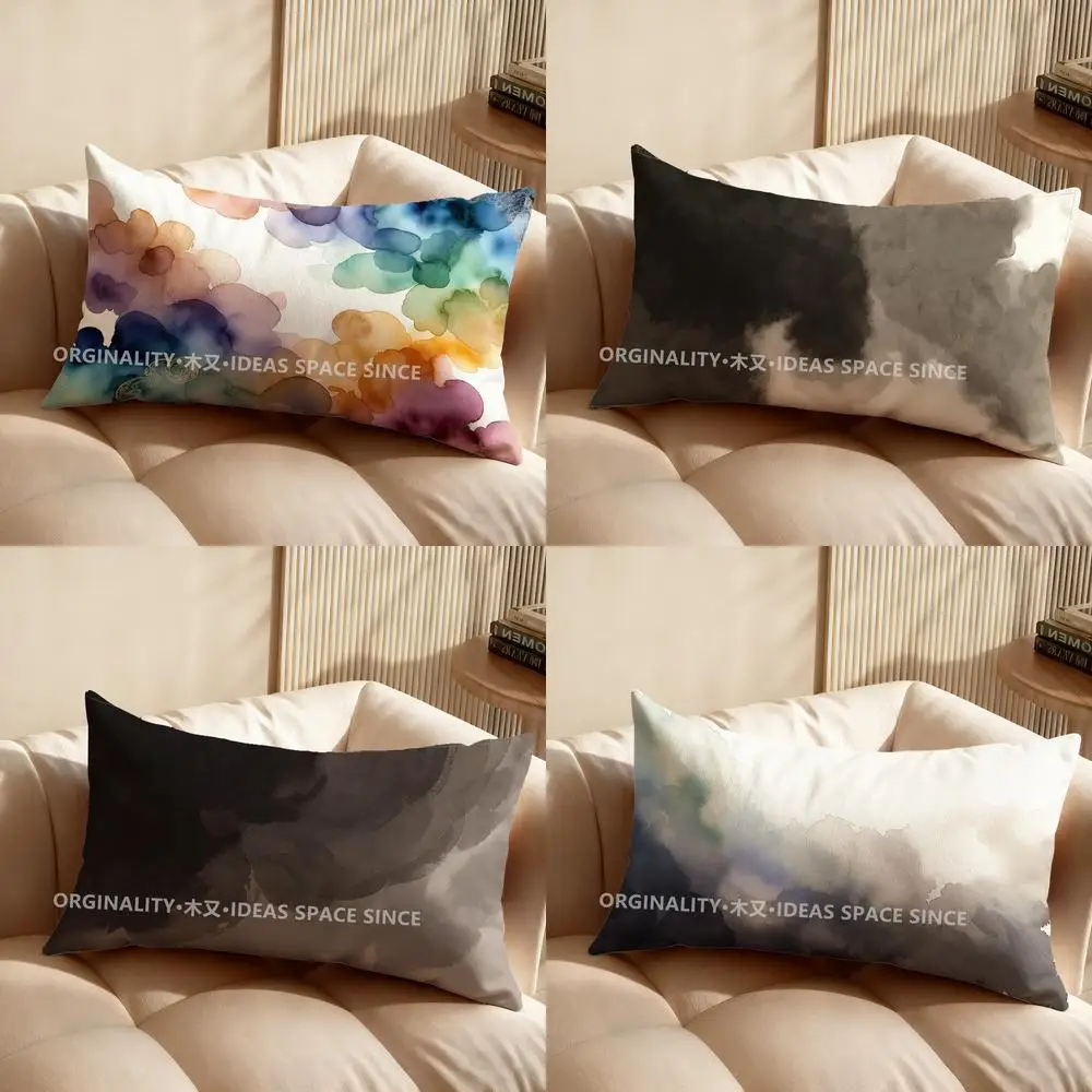 Наволочка с красочным акварельным узором, подходит для дивана, спальни, автомобиля, прямоугольная подушка для спины
Наволочка с красочным акварельным узором, подходит для дивана, спальни, автомобиля, прямоугольная подушка для спины