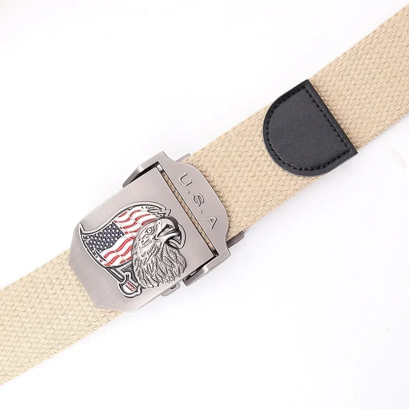 American Eagle Smooth Buckle Belt,Tactical Canvas Belts Youth Outdoor Casual Cinturon Men Waistband 110cm,120cm,130cm,140cm
American Eagle Smooth Buckle Belt,Tactical Canvas Belts Youth Outdoor Casual Cinturon Men Waistband 110cm,120cm,130cm,140cm