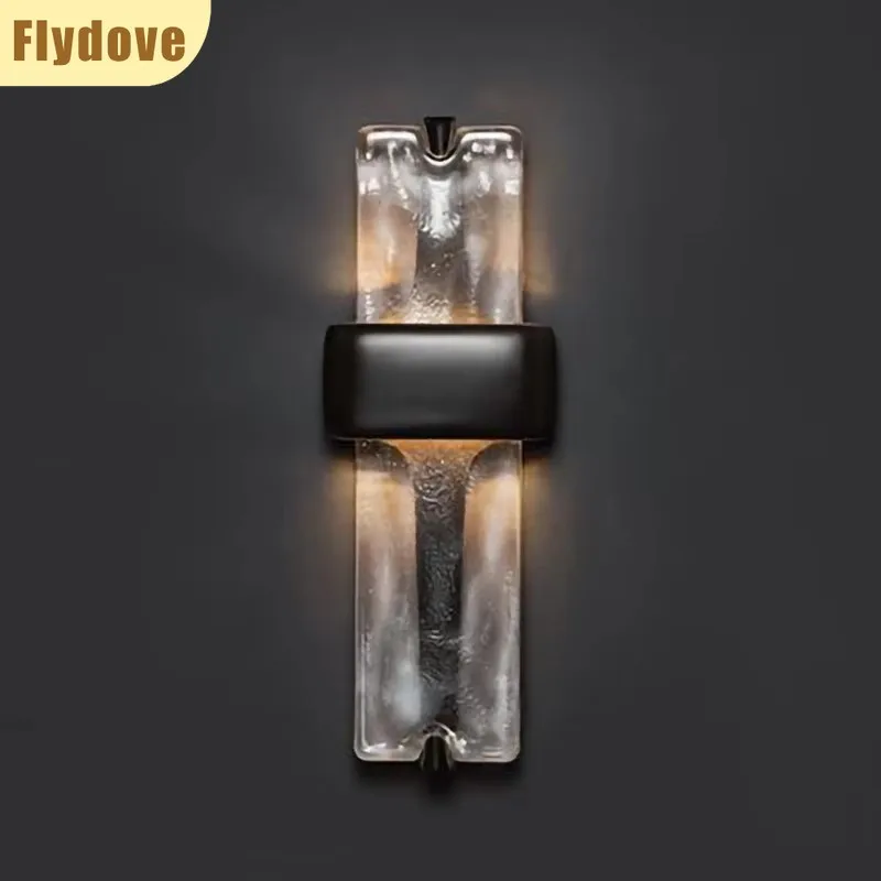 French Retro Glass Wall Lamp Designer Bedroom Bedside Attic Homestay Living Room Wall LED Lamp Staircase Corridor Home Lighting
French Retro Glass Wall Lamp Designer Bedroom Bedside Attic Homestay Living Room Wall LED Lamp Staircase Corridor Home Lighting