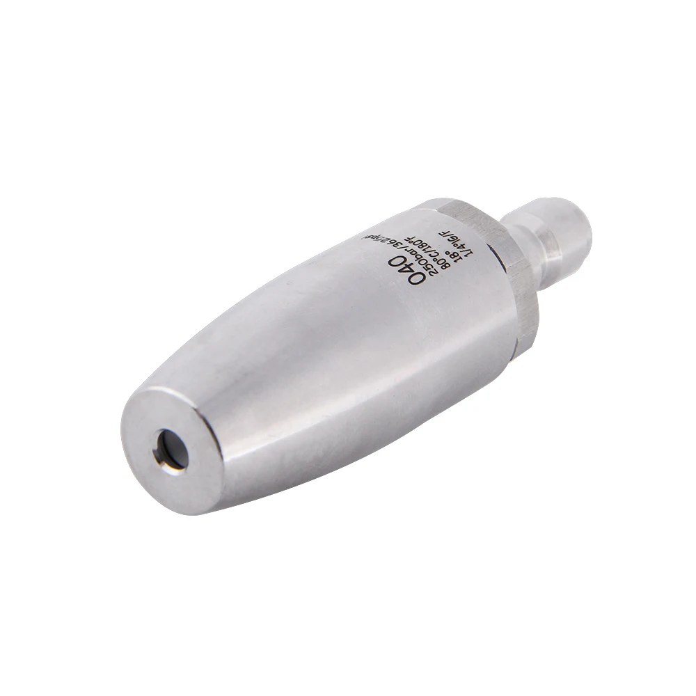 High-Pressure Washer Brush Shooter Tip Stainless Steel Rotating Turbo Nozzle New Condition Cleaning Equipment Parts
High-Pressure Washer Brush Shooter Tip Stainless Steel Rotating Turbo Nozzle New Condition Cleaning Equipment Parts