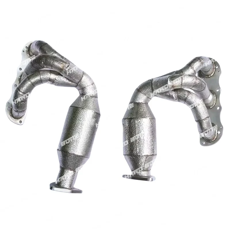 Catted Exhaust Header For PORSCHE 911 997.2 Carrera Turbo S 3.8 2010-2012 High Performance Exhaust Manifold With Heat Shield 
Catted Exhaust Header For PORSCHE 911 997.2 Carrera Turbo S 3.8 2010-2012 High Performance Exhaust Manifold With Heat Shield