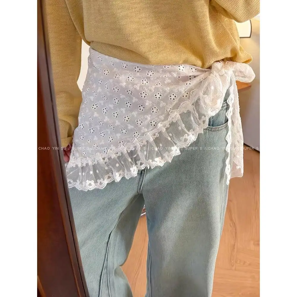 Flower Pastoral Style Headscarf Travel Photography Elegant Headscarf Hair Bandana Accessories Lace Trim Apron Soft Lace Kerchief
Flower Pastoral Style Headscarf Travel Photography Elegant Headscarf Hair Bandana Accessories Lace Trim Apron Soft Lace Kerchief