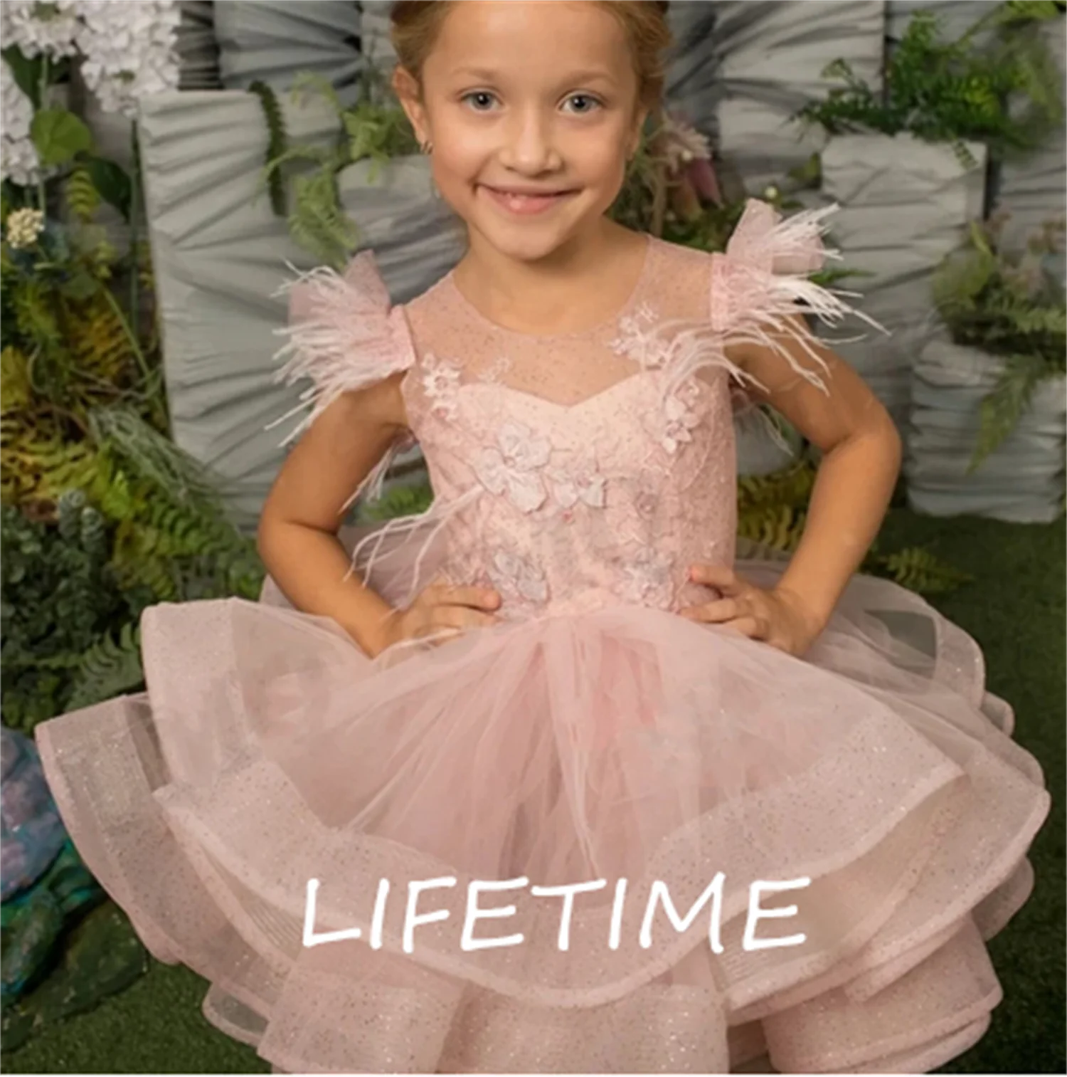 Pink Puffy Organza Flower Girl Dresses Kid Birthday Gown Photography Gown Custom Made Christmas Dress
Pink Puffy Organza Flower Girl Dresses Kid Birthday Gown Photography Gown Custom Made Christmas Dress