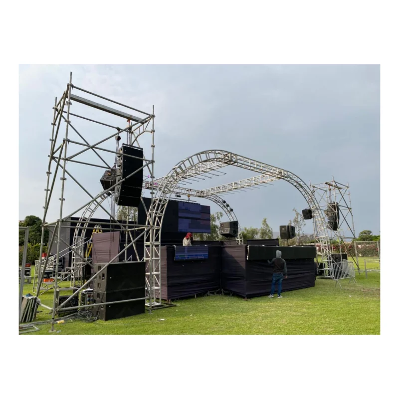 Aluminum Movable Trusses Elections, , Hanging Lights/compatible Performing /advertising Stage Truss Roof
Aluminum Movable Trusses Elections, , Hanging Lights/compatible Performing /advertising Stage Truss Roof