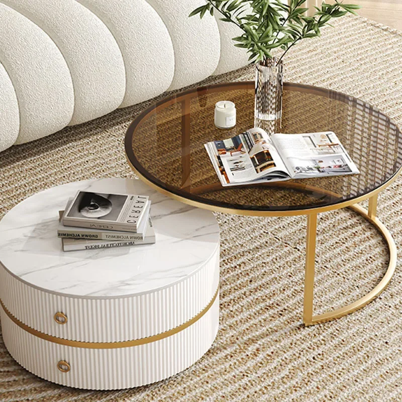 Gold Luxury Coffee Table Living Room Nordic Novelty Aesthetic Coffee Tables Round Minimalist Table Basse De Salon Home Furniture
Gold Luxury Coffee Table Living Room Nordic Novelty Aesthetic Coffee Tables Round Minimalist Table Basse De Salon Home Furniture