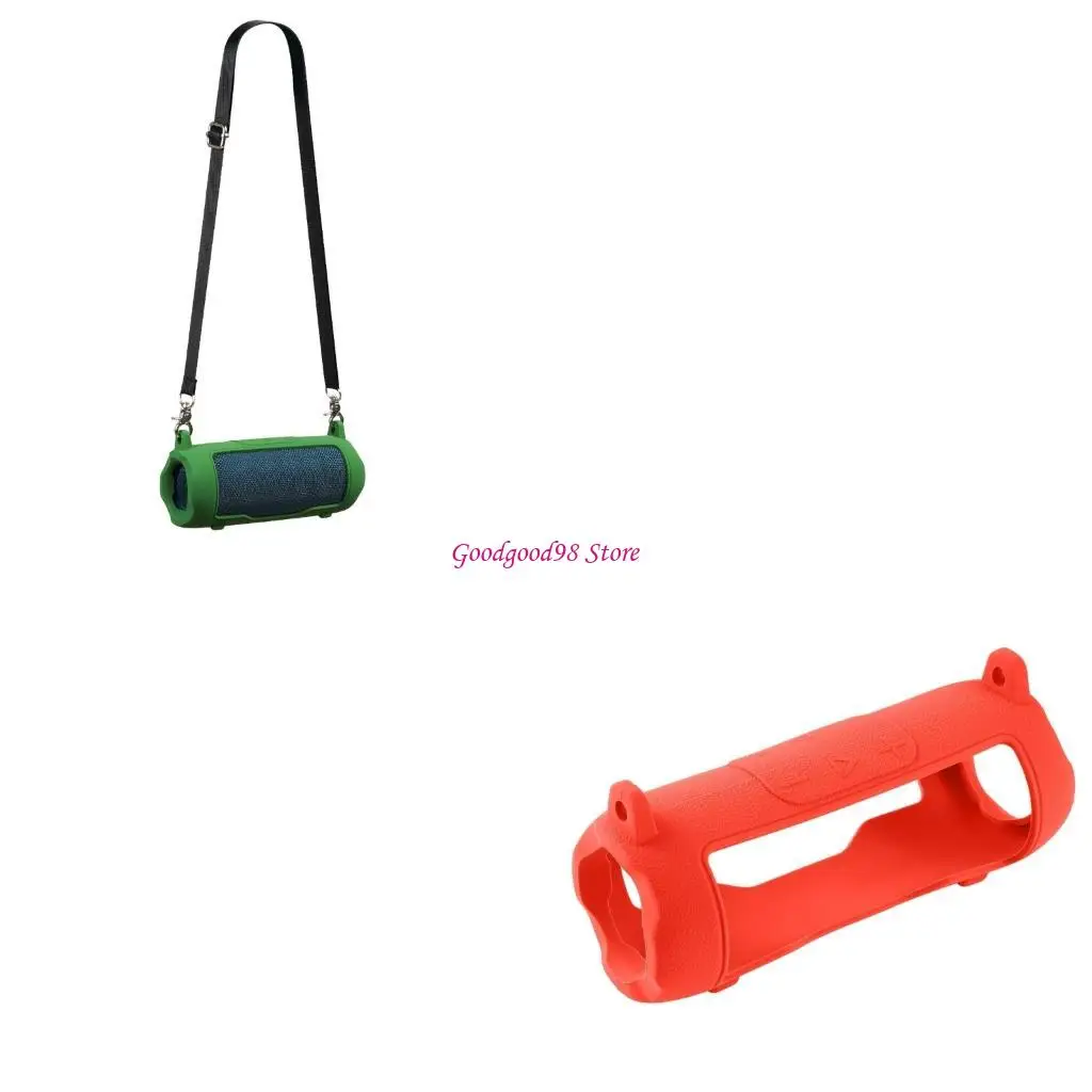 Travel Friendly Silicone Cover For Flip 7 Speaker Case With Shoulder Strap W8EC
Travel Friendly Silicone Cover For Flip 7 Speaker Case With Shoulder Strap W8EC