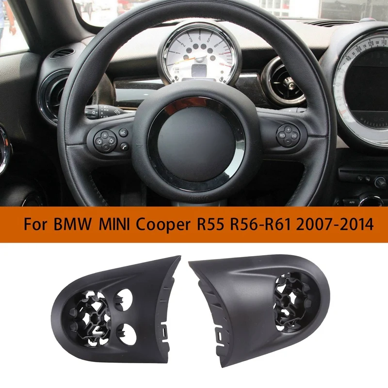 For BMW MINI Cooper R55 R56 R57 R58 R59 R60 R61 Car Steering Wheel Control Switch Trim Cover Replacement
For BMW MINI Cooper R55 R56 R57 R58 R59 R60 R61 Car Steering Wheel Control Switch Trim Cover Replacement