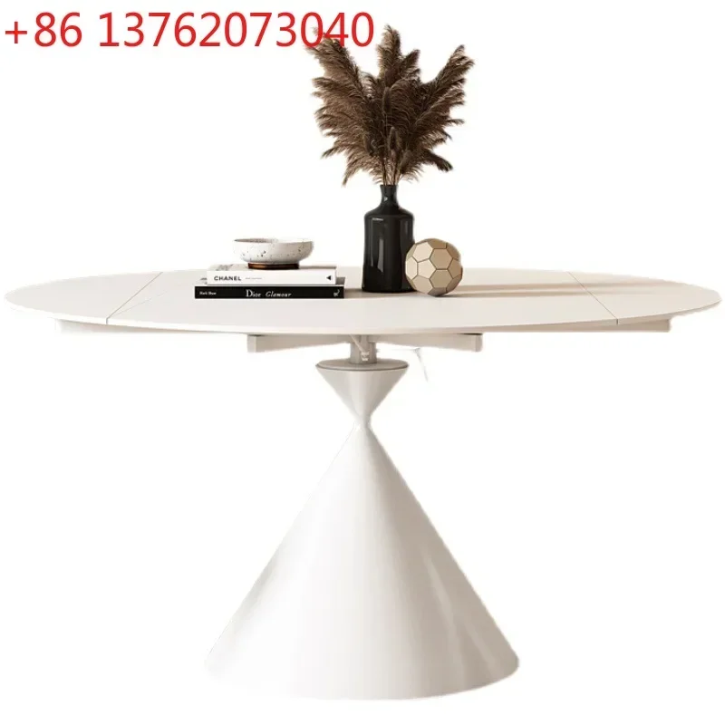 Modern multi-functional round table folding retractable small apartment household
Modern multi-functional round table folding retractable small apartment household