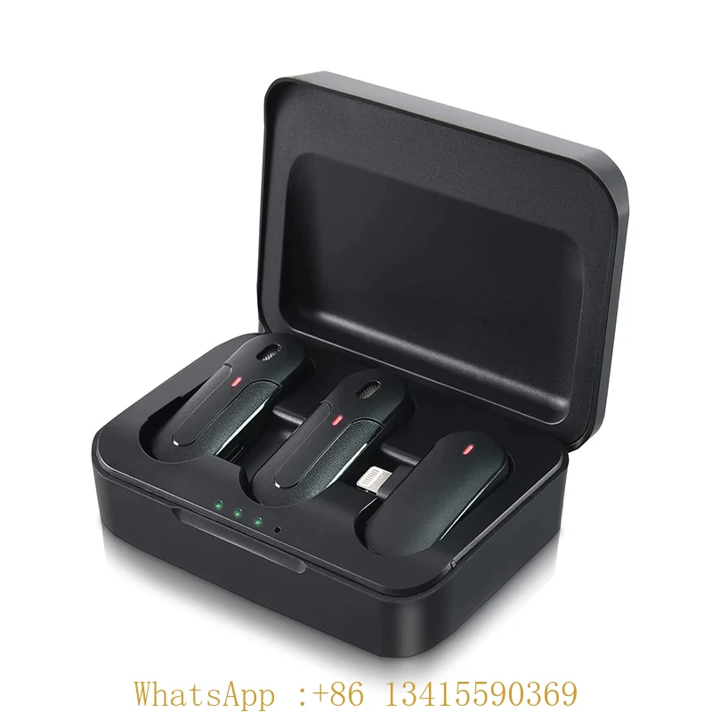 Outdoor Mini Professional Microphone 2.4G Wireless Lavalier Microphone C-type Recording Studio Smartphone Microphone
Outdoor Mini Professional Microphone 2.4G Wireless Lavalier Microphone C-type Recording Studio Smartphone Microphone