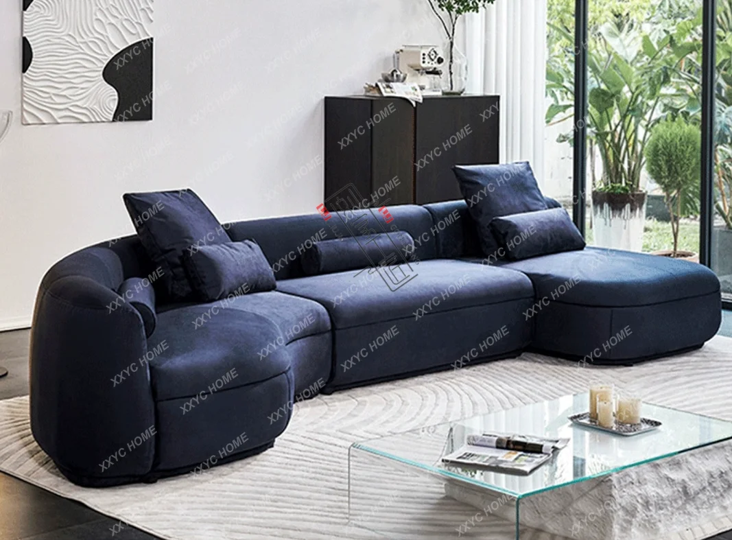 light luxury curved sofa simple special-shaped large flat-floor villa living room corner combination sofa
light luxury curved sofa simple special-shaped large flat-floor villa living room corner combination sofa