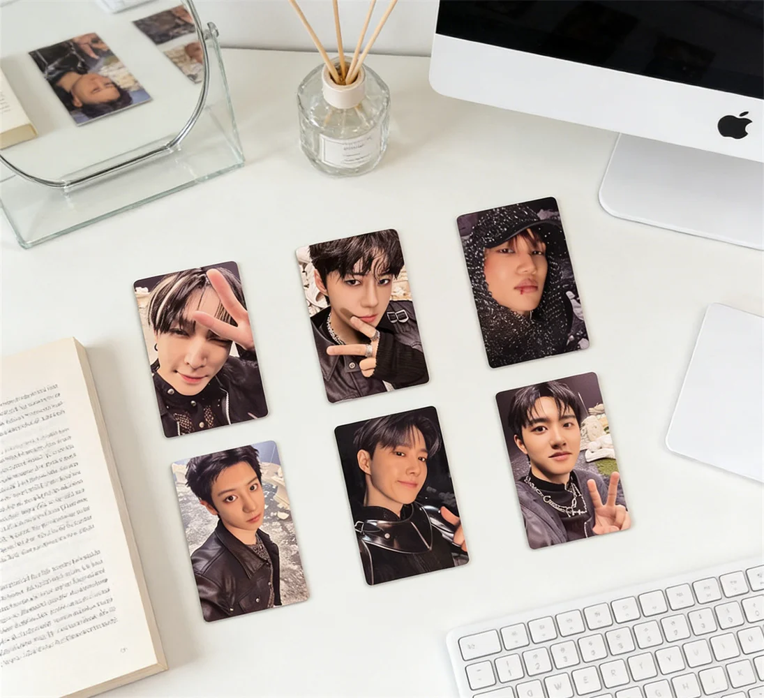 Набор из 6 фотокарточек Idols XO: Альбом REVERXE, карточки Ex-vision Lucky Draw, коллекция для фанатов CHAYEOL, SEHUN, SUHO, KAI
Набор из 6 фотокарточек Idols XO: Альбом REVERXE, карточки Ex-vision Lucky Draw, коллекция для фанатов CHAYEOL, SEHUN, SUHO, KAI