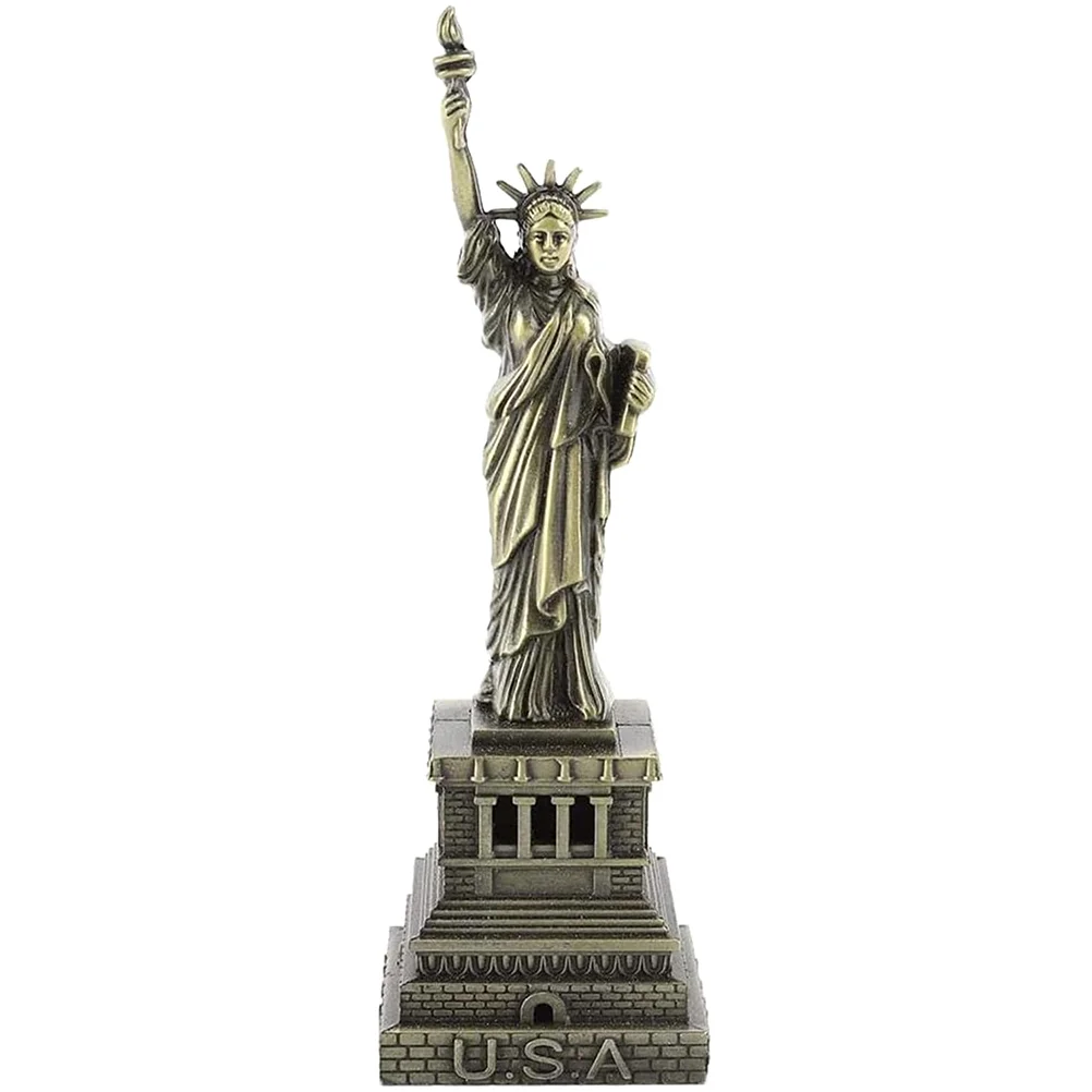 Statue of Liberty Replica Figurine Virgin Decorations Metal Ornaments Model Office
Statue of Liberty Replica Figurine Virgin Decorations Metal Ornaments Model Office