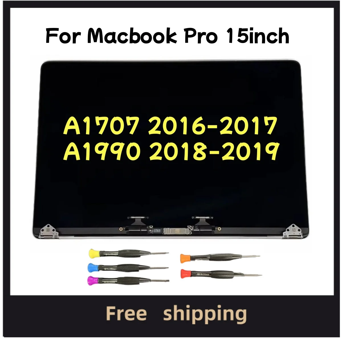 A1707 A1990 MacBook Pro Retina 15 дюймов Совершенно новый ЖК-экран в сборе Серый Серебристый 2016-2019 год EMC 3072 3162 3215 3359
A1707 A1990 MacBook Pro Retina 15 дюймов Совершенно новый ЖК-экран в сборе Серый Серебристый 2016-2019 год EMC 3072 3162 3215 3359