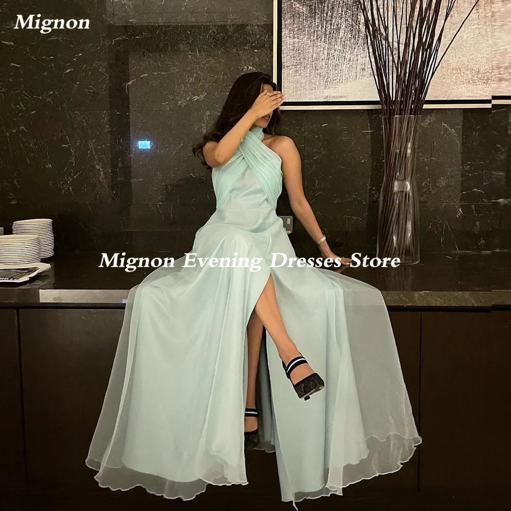 Mignon A-Line Prom Halter Gown Evening Floor-Length Formal Spaghetti Straps Sleeveless Elegant Party Dresses for Women 2023
Mignon A-Line Prom Halter Gown Evening Floor-Length Formal Spaghetti Straps Sleeveless Elegant Party Dresses for Women 2023