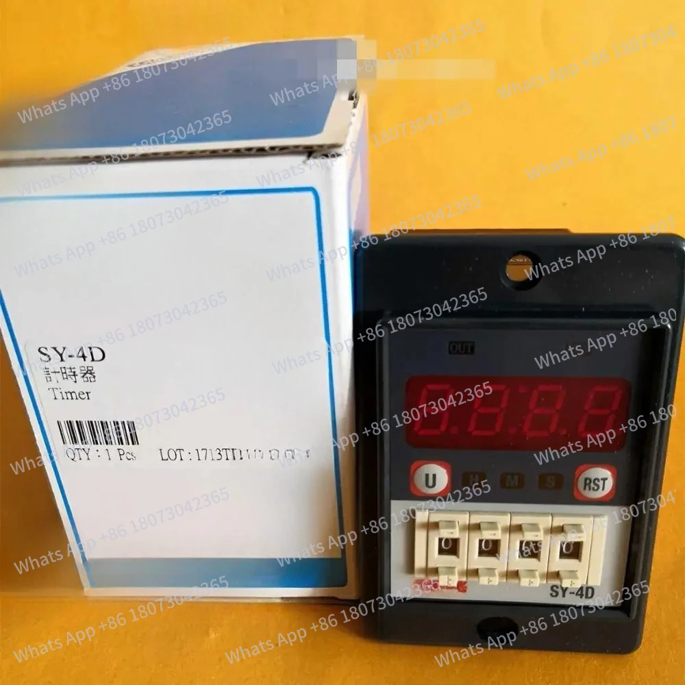 SY-4D 220VAC Digital Display Delay Timer New Original
SY-4D 220VAC Digital Display Delay Timer New Original