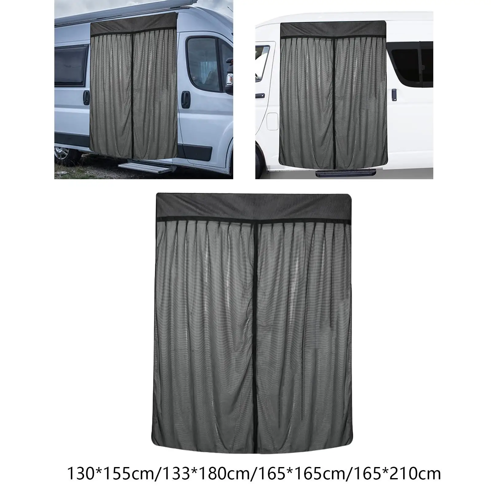 Универсальная дверная занавеска для автофургона, черная, высокопроизводительная, универсальная, полиэстер, прочная, простая установка, сетка, солнцезащитный козырек для автофургона, дышащий
Универсальная дверная занавеска для автофургона, черная, высокопроизводительная, универсальная, полиэстер, прочная, простая установка, сетка, солнцезащитный козырек для автофургона, дышащий
