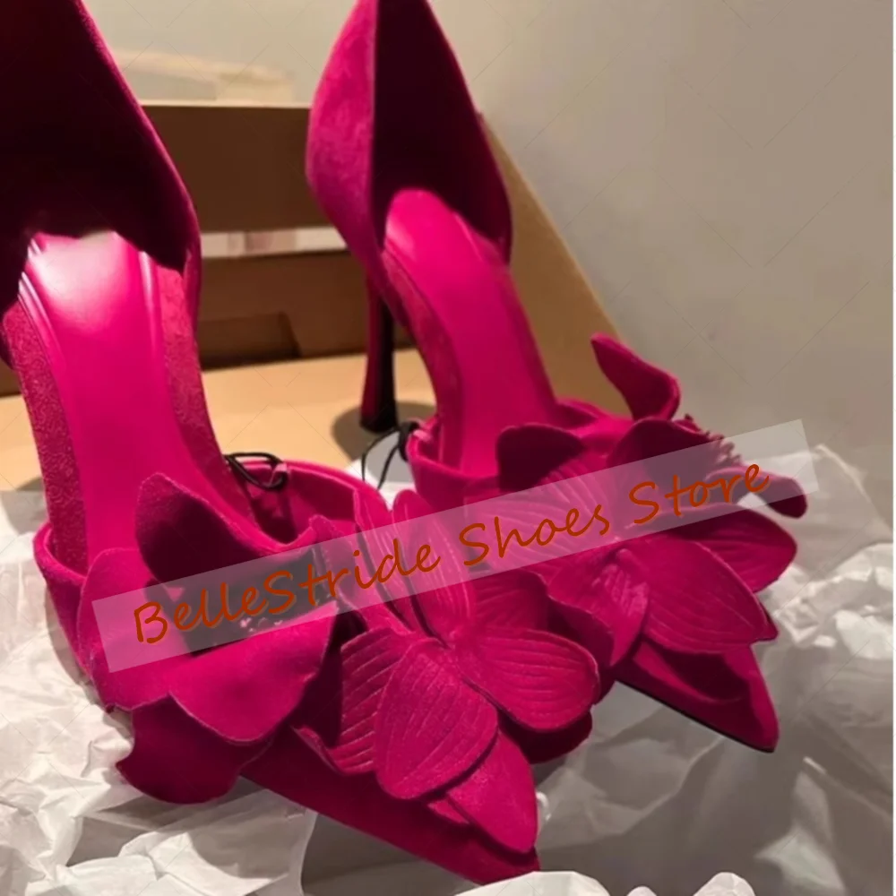 Rose Red Flowers Decor Suede Pumps Pointed Toe Women Shoes Stilettos High Heels Party Banquet Dating 2025 Zapatos Para Mujere
Rose Red Flowers Decor Suede Pumps Pointed Toe Women Shoes Stilettos High Heels Party Banquet Dating 2025 Zapatos Para Mujere