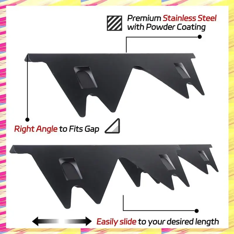 ABJJ Stainless Steel Stove Cover, Stove Guard, Kitchen Stove Filler, Stove Trim Kit,Adjustable Length 13.8 Inch To 27.6 Inch
ABJJ Stainless Steel Stove Cover, Stove Guard, Kitchen Stove Filler, Stove Trim Kit,Adjustable Length 13.8 Inch To 27.6 Inch