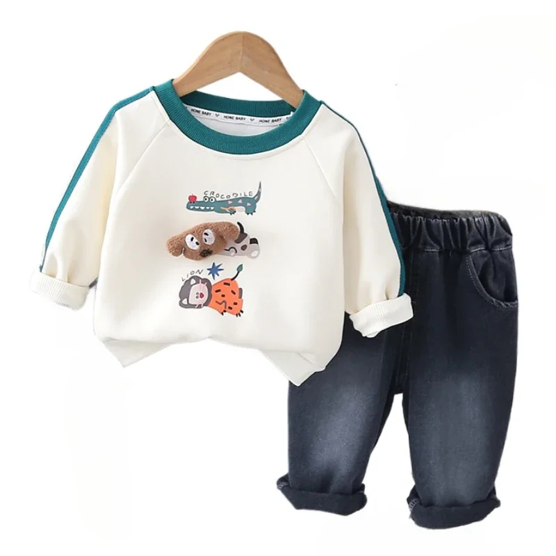 New Autumn Baby Girls Clothes Set Children Boys Cartoon Long Sleeved T-Shirt Pants 2Pcs/Sets Toddler Clothing Kids Tracksuits
New Autumn Baby Girls Clothes Set Children Boys Cartoon Long Sleeved T-Shirt Pants 2Pcs/Sets Toddler Clothing Kids Tracksuits