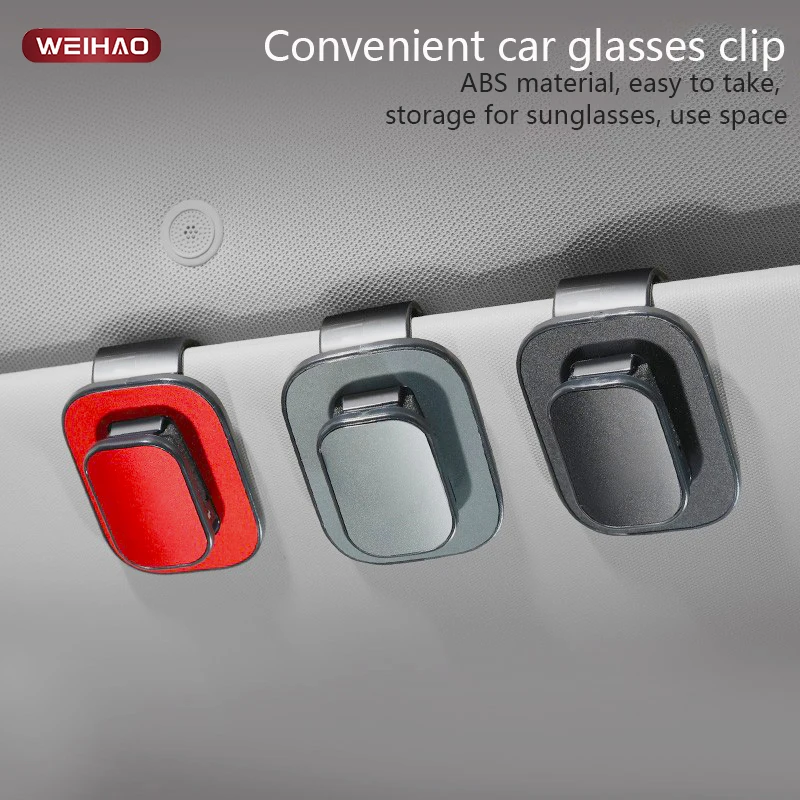 WEIHAO Universal Multifunctional Car Sunglass Holder Clip Stable Sun Visor Storage Durable Automotive Hanger Car Accessories
WEIHAO Universal Multifunctional Car Sunglass Holder Clip Stable Sun Visor Storage Durable Automotive Hanger Car Accessories