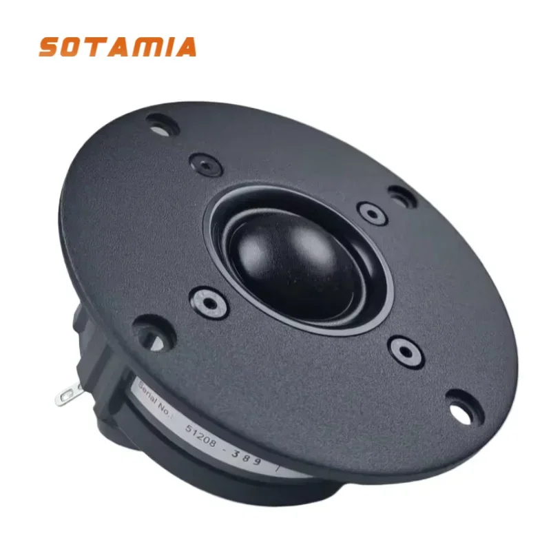 SOTAMIA 1Pcs 150W 4 Inch Tweeter Audio Speaker Driver 6 Ohm Silk Film Treble Power Speaker Sound HIFI Loudspeaker For ScanSpeak
SOTAMIA 1Pcs 150W 4 Inch Tweeter Audio Speaker Driver 6 Ohm Silk Film Treble Power Speaker Sound HIFI Loudspeaker For ScanSpeak