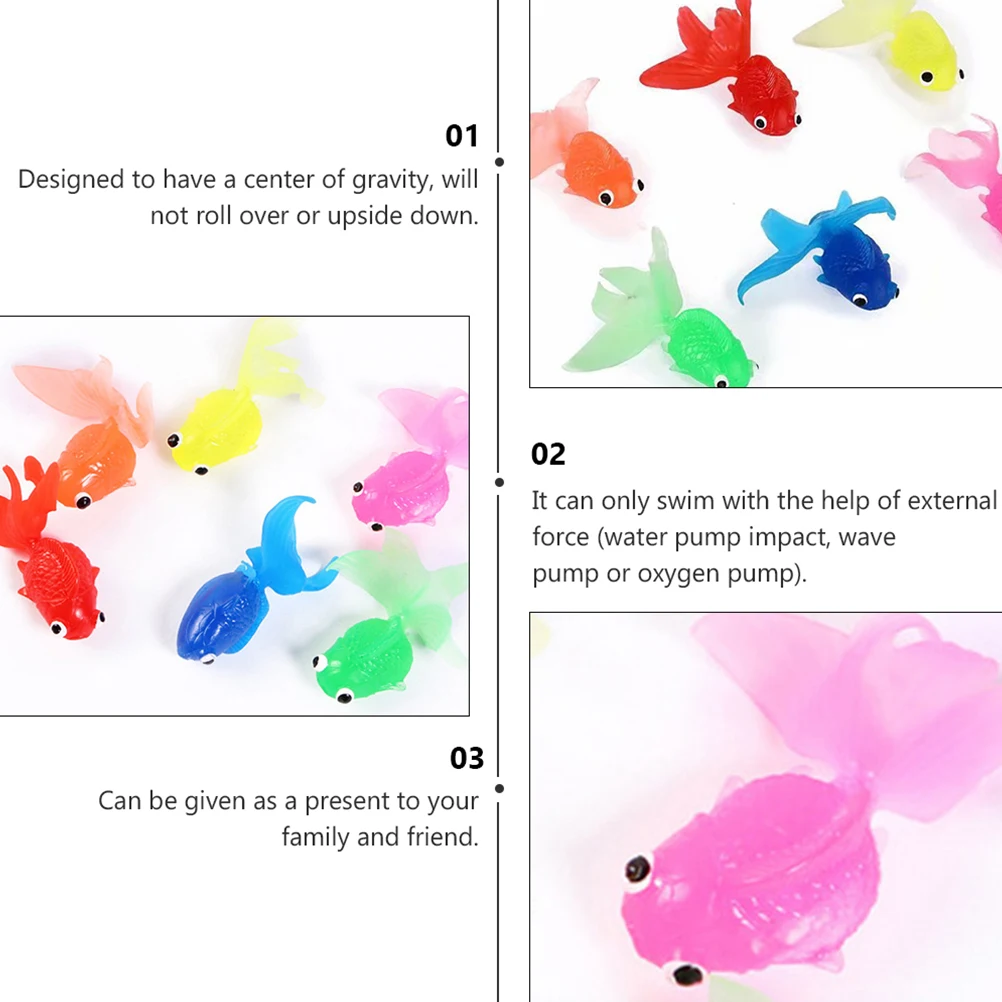 20pcs Soft TPR6 5cm Floating Fake Tropical Fish Decoration Aquarium Ornament Mixed Color Realistic Artificial Pet Supplies
20pcs Soft TPR6 5cm Floating Fake Tropical Fish Decoration Aquarium Ornament Mixed Color Realistic Artificial Pet Supplies