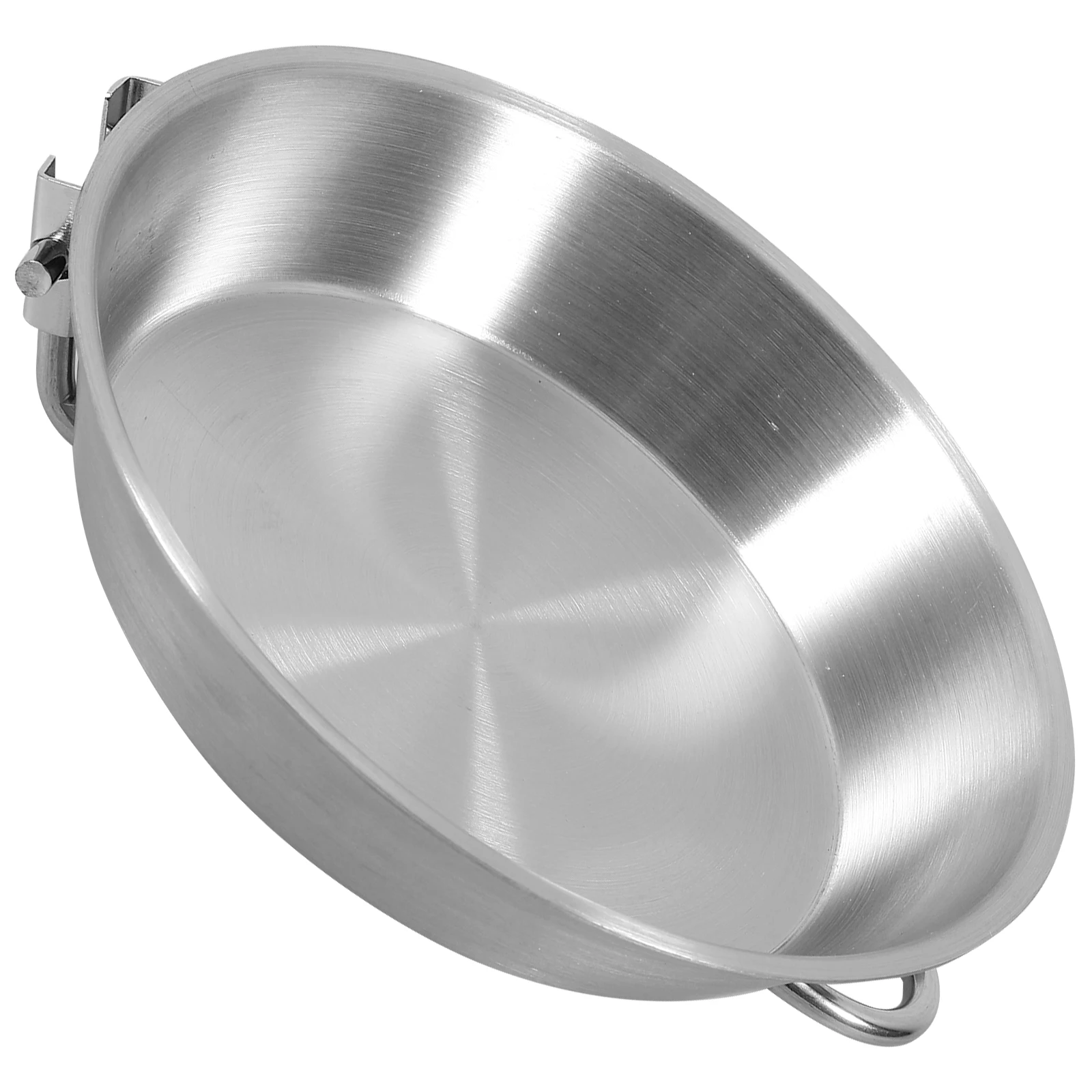 Folding Handle Mini Frying Pan 12cm Nonstick Egg Pan Small Metal Silver Practical Portable Camping Travel Cookware
Folding Handle Mini Frying Pan 12cm Nonstick Egg Pan Small Metal Silver Practical Portable Camping Travel Cookware