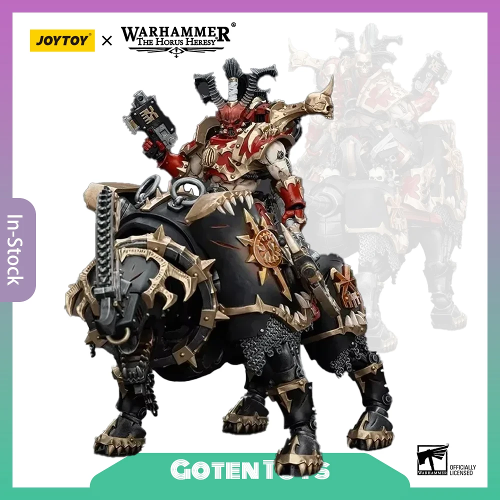JOYTOY Warhammer 40K World Eaters Lord Invocatus 1/18 PVC Figure Movable Joints Terminator Armor Collectible Model Gamer Gift
JOYTOY Warhammer 40K World Eaters Lord Invocatus 1/18 PVC Figure Movable Joints Terminator Armor Collectible Model Gamer Gift