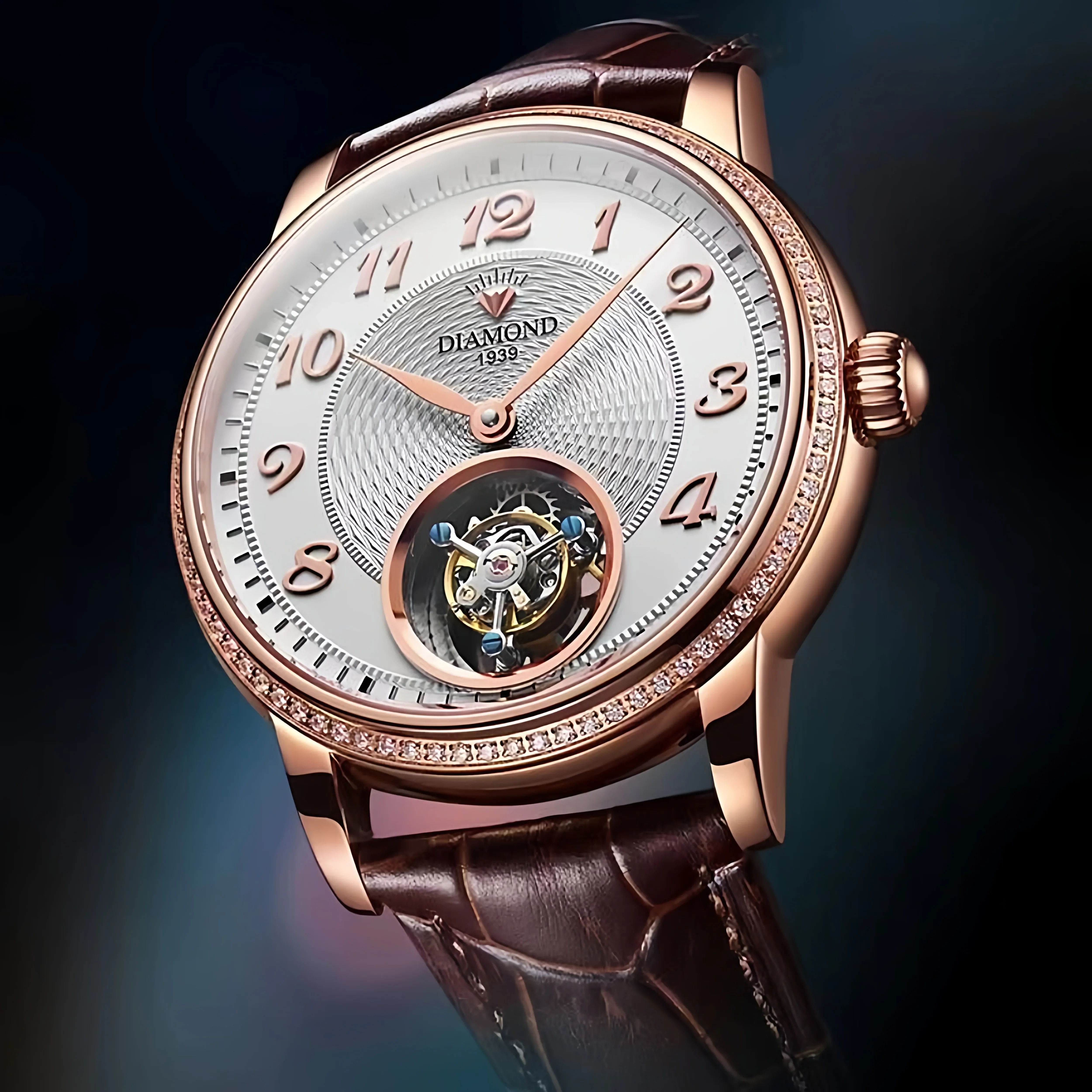 Shanghai Diamond High-end Tourbillon Fully Automatic Mechanical Watch Men's Business Couple Watch Luxury Men's and Women's Watch
Shanghai Diamond High-end Tourbillon Fully Automatic Mechanical Watch Men's Business Couple Watch Luxury Men's and Women's Watch