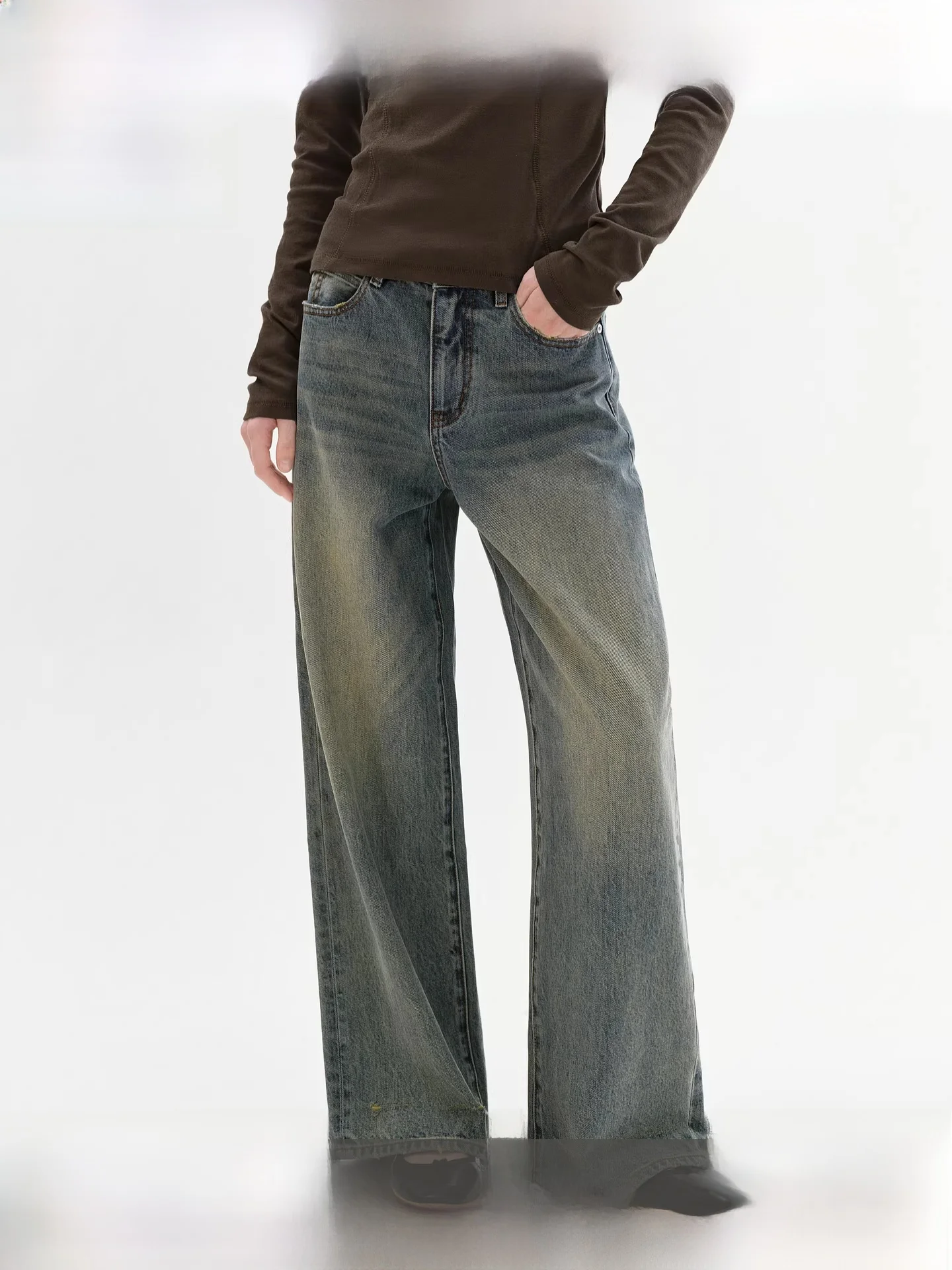 Fano High Waist Wide Leg Cotton Denim Jeans Women's Practical Classic Vintage Toned Spring Timel Sle Ladies Jeans
Fano High Waist Wide Leg Cotton Denim Jeans Women's Practical Classic Vintage Toned Spring Timel Sle Ladies Jeans