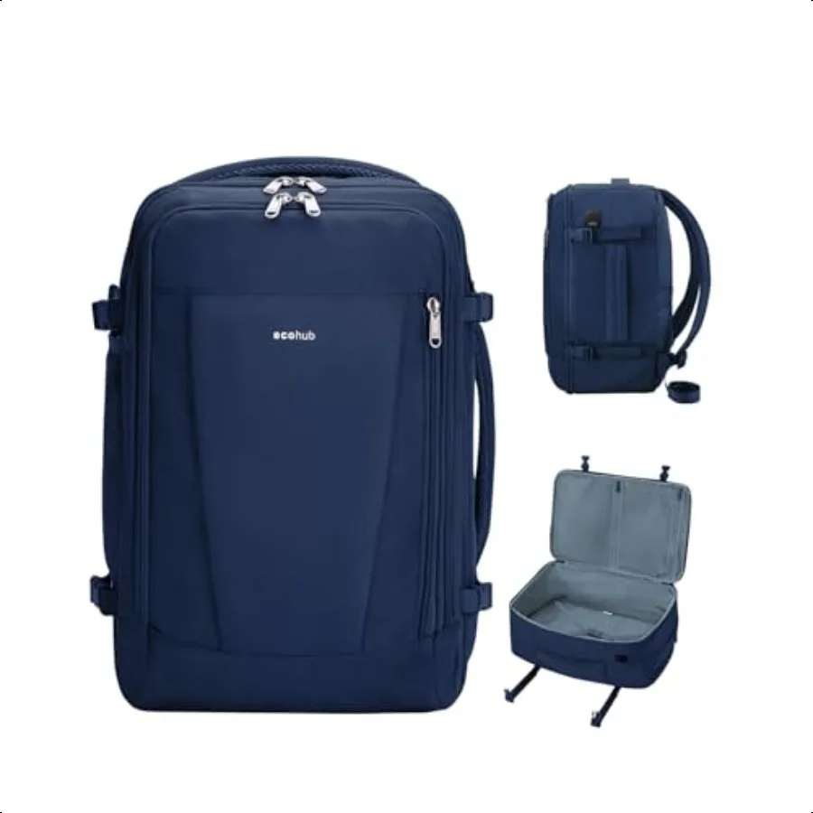 17'' Travel Backpack Personal Item Backpack with 13 Pockets Flight Appd Carry on Backpack with USB Port Lage Sleeve Travel bag
17'' Travel Backpack Personal Item Backpack with 13 Pockets Flight Appd Carry on Backpack with USB Port Lage Sleeve Travel bag