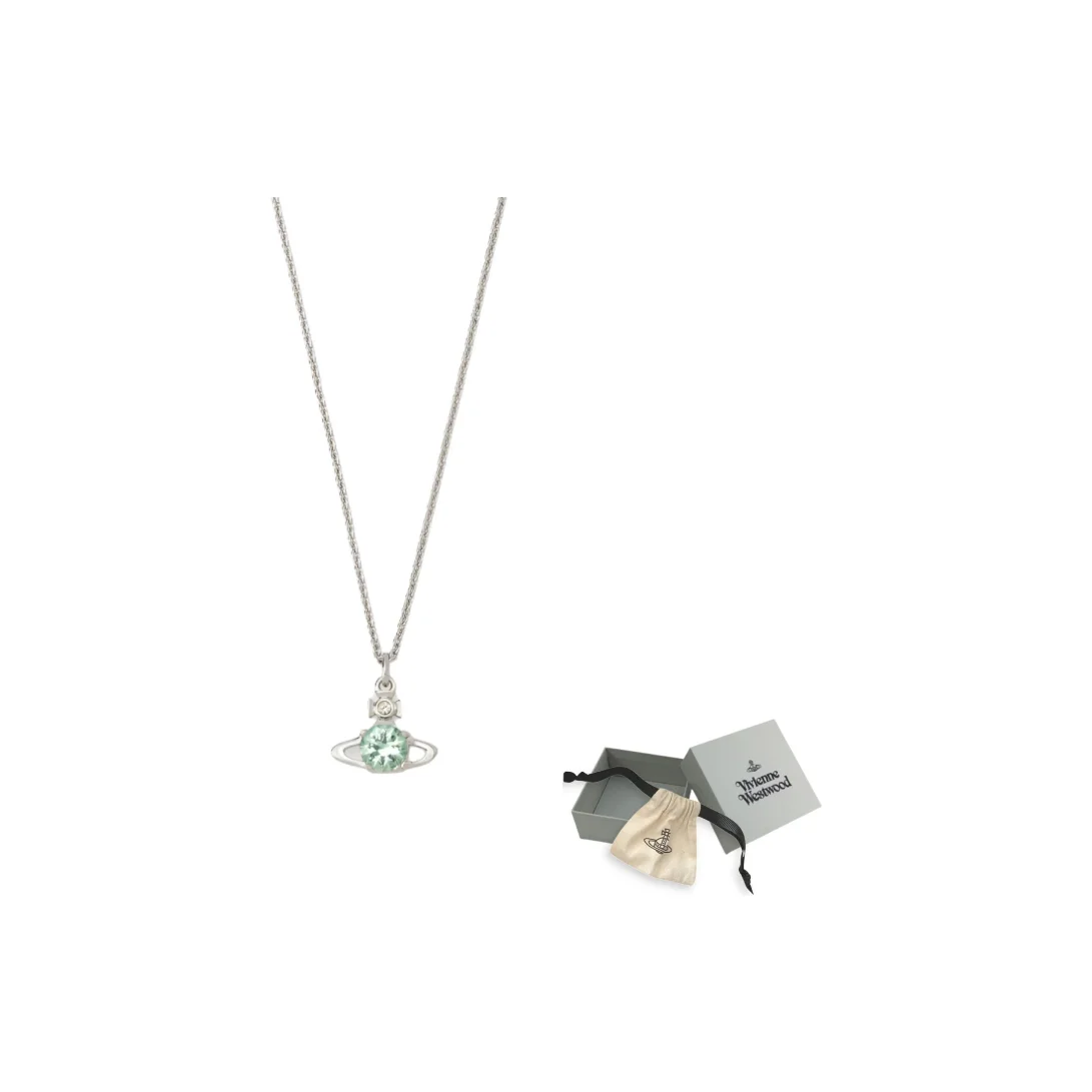 Vivienne Westwood Rhinestone Necklaces Unisex Silver/Turquoise 1250952090-090
Vivienne Westwood Rhinestone Necklaces Unisex Silver/Turquoise 1250952090-090