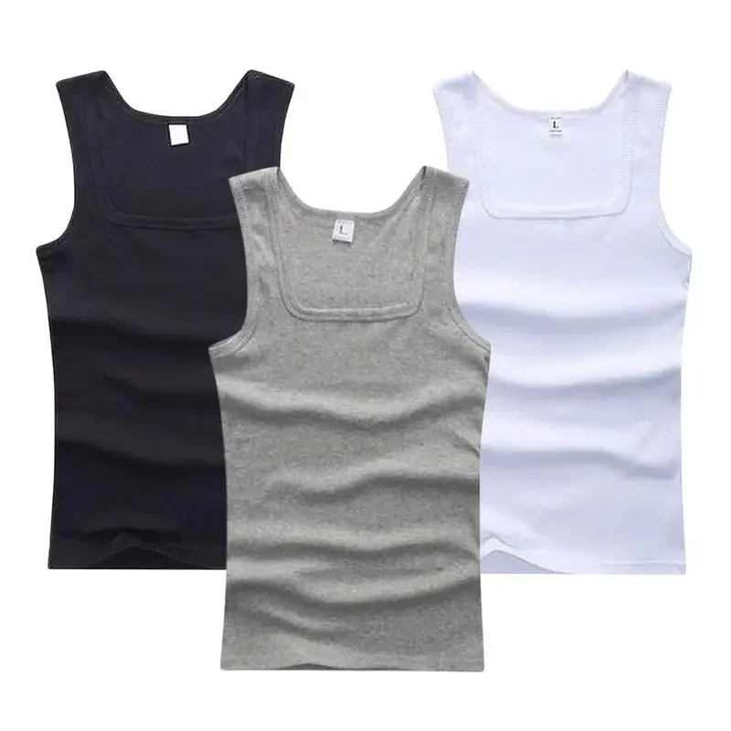Hot Sale Summer male clothes women basic elastic tank top pure cotton sleeveless men's T-shirt bodybuilding fitness T-shirt
Hot Sale Summer male clothes women basic elastic tank top pure cotton sleeveless men's T-shirt bodybuilding fitness T-shirt