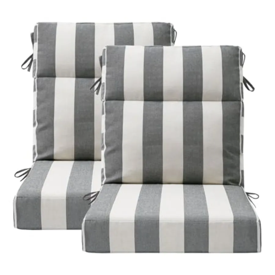 Outdoor Separate High Back Chair Cushion Seat Pads 2-Pack 44 x 21 Inch Water-Repellent and Fade-Resistant Patio Furniture Cushi
Outdoor Separate High Back Chair Cushion Seat Pads 2-Pack 44 x 21 Inch Water-Repellent and Fade-Resistant Patio Furniture Cushi