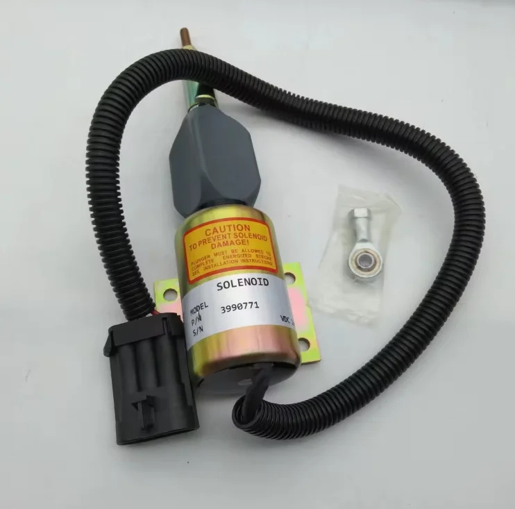 Motor Stop válvula solenóide, 12V, 24V, 3990770, SA-4931-12, 3990771, SA-4931-24, High Quality Excavator Parts
Motor Stop válvula solenóide, 12V, 24V, 3990770, SA-4931-12, 3990771, SA-4931-24, High Quality Excavator Parts